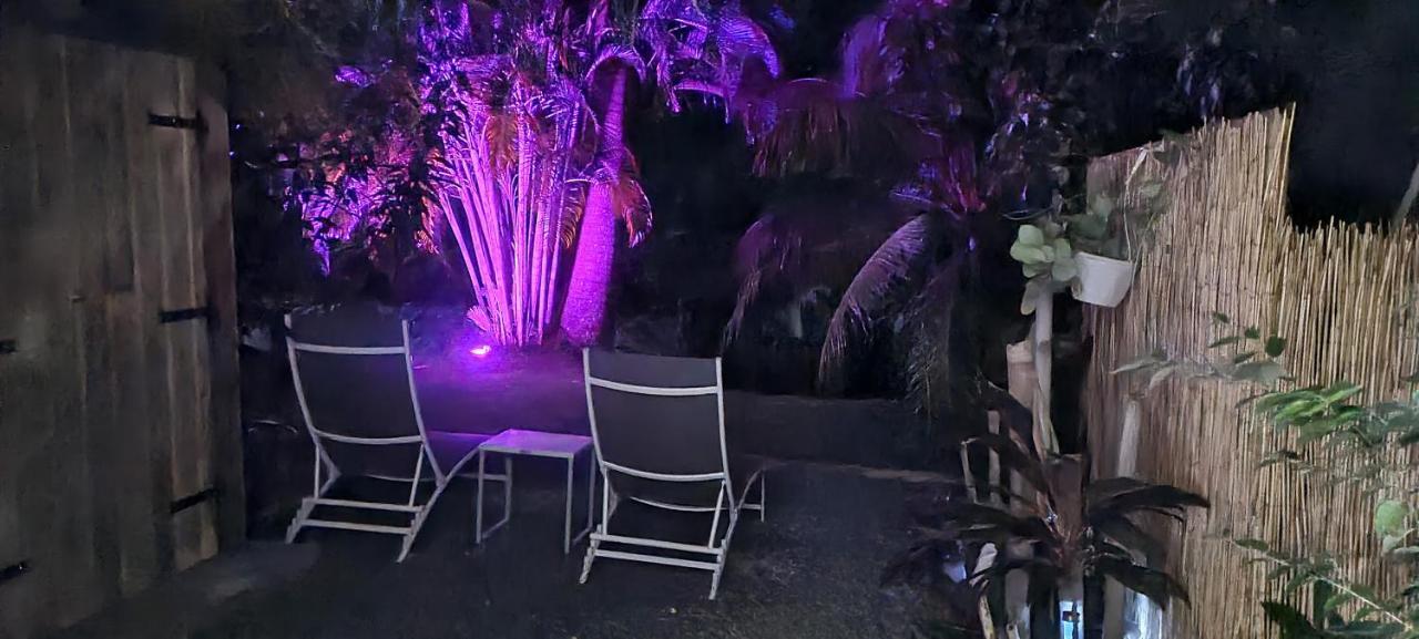 Gite Kaz A Topaze, Piscine, Jardin Tropical 圣罗斯 外观 照片